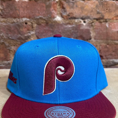 Philadelphia Phillies Snapback Hat - Mitchell & Ness
