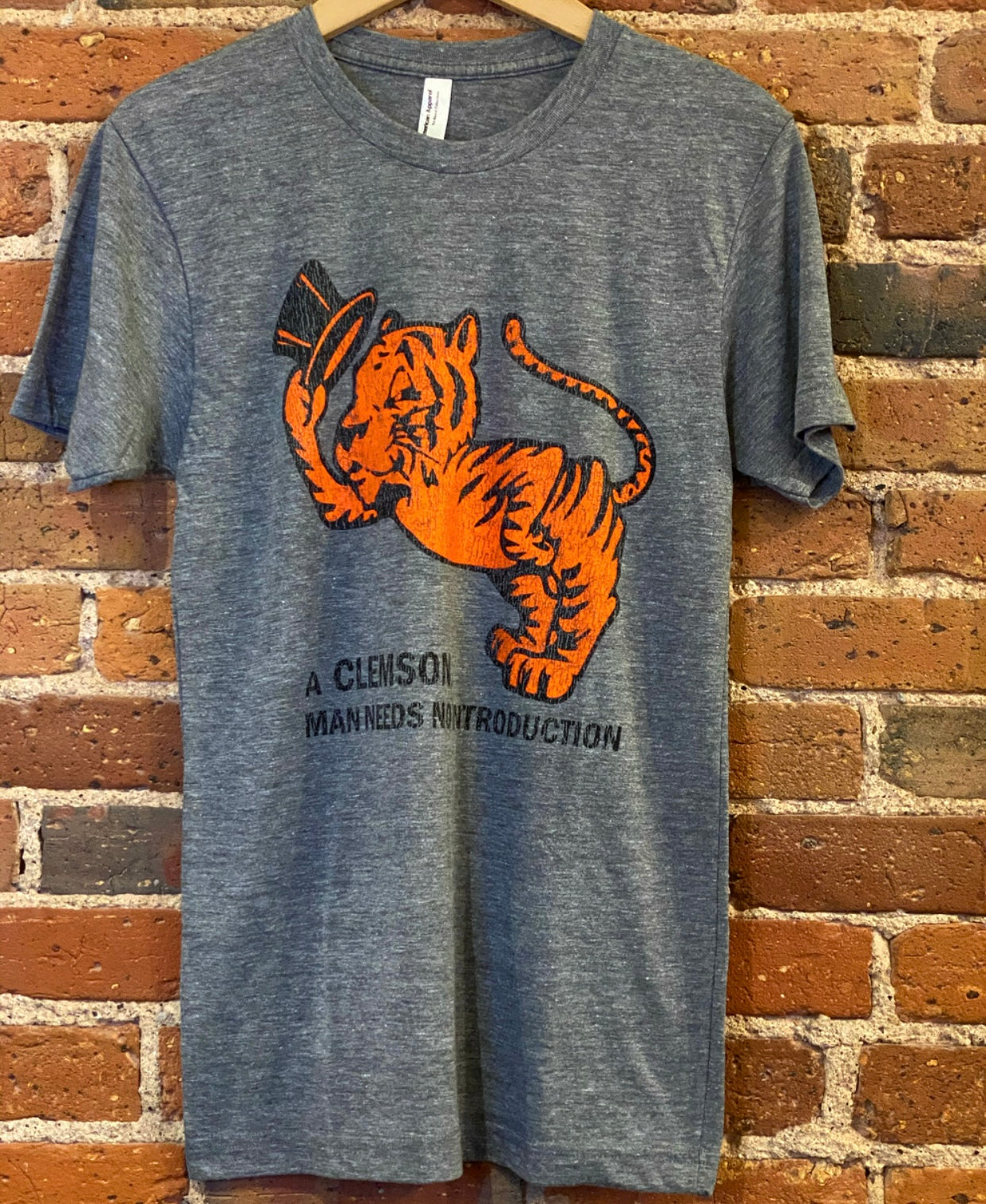 Clemson Gentleman Logo T Shirt