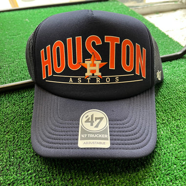 Houston Astros Backhaul Trucker Hat - 47 Brand