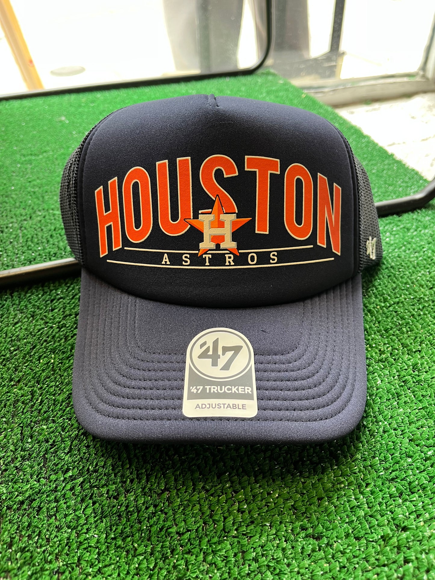 Houston Astros Backhaul Trucker Hat - 47 Brand