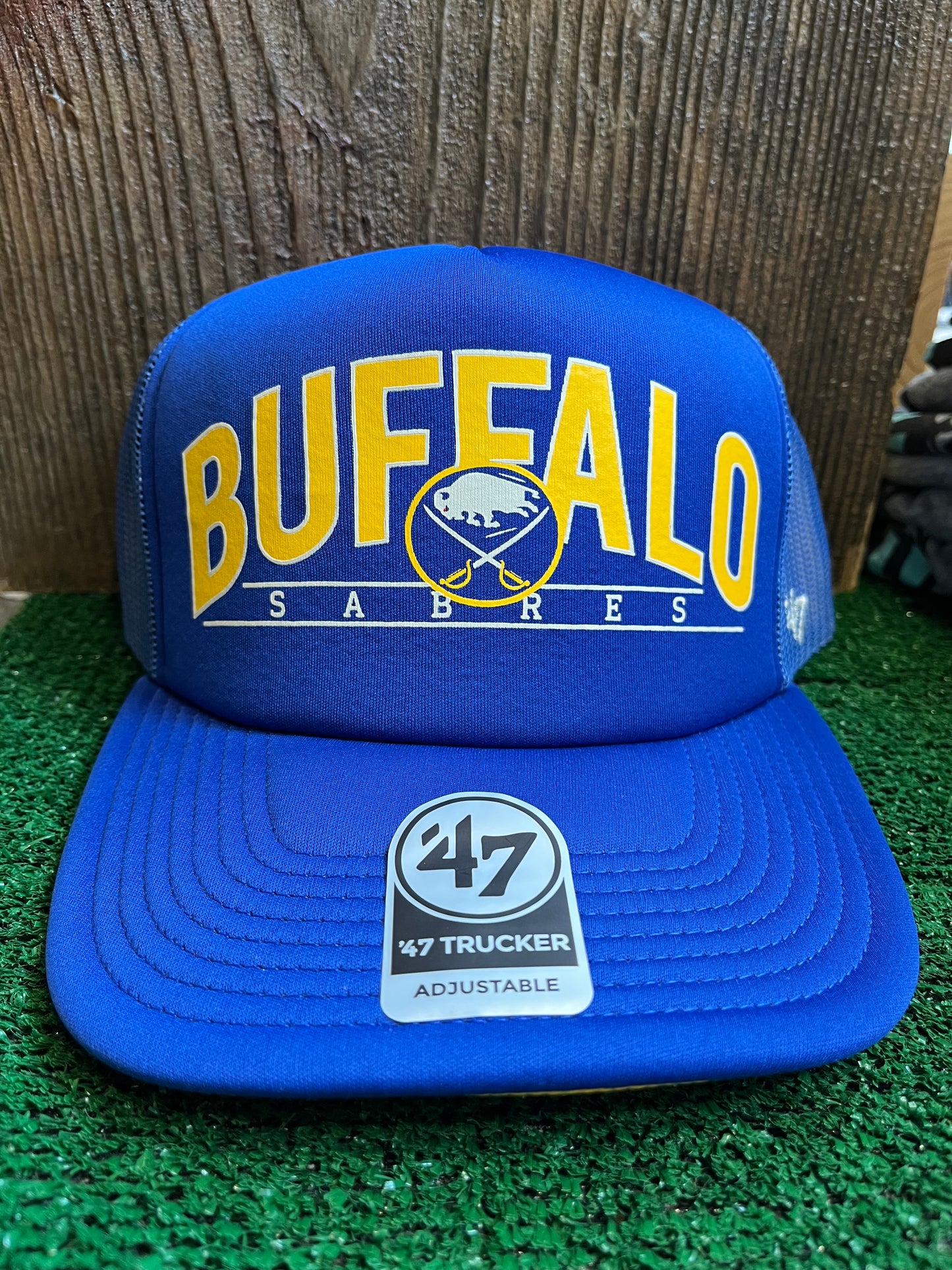 Buffalo Sabres Backhaul Trucker Hat - 47 Brand