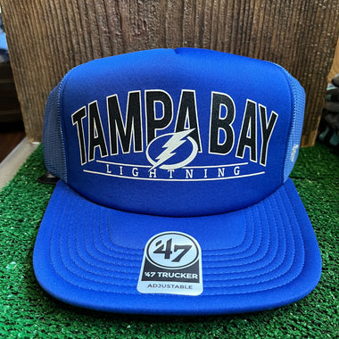 Tampa Bay Lightning Backhaul Trucker Hat - 47 Brand