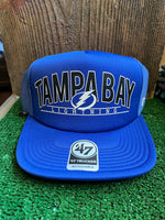 Tampa Bay Lightning Backhaul Trucker Hat - 47 Brand