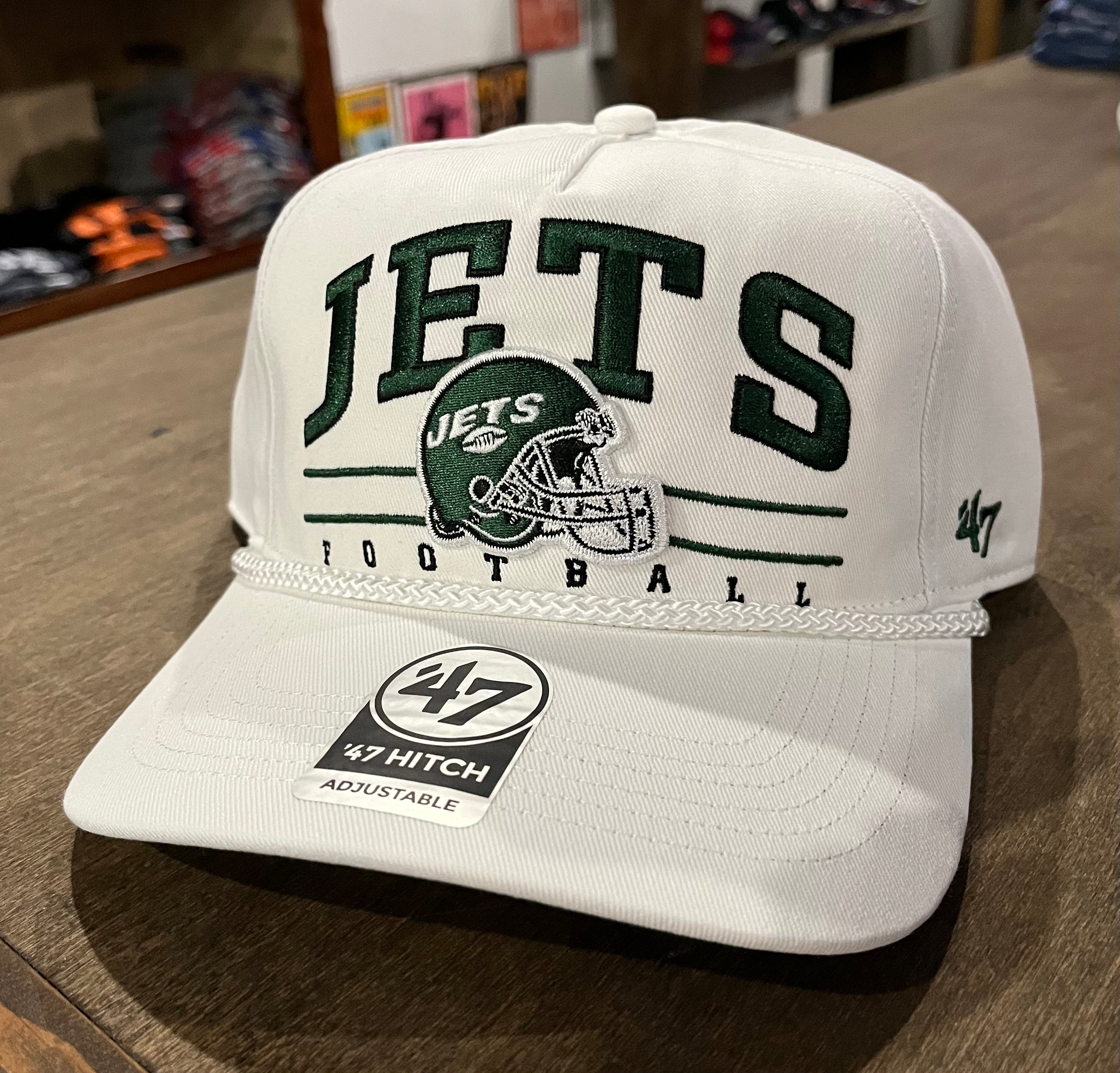 47 New York Giants White Roscoe Hitch Adjustable Hat