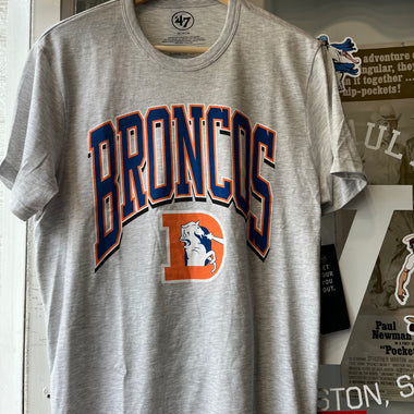 Denver Broncos Legacy Franklin Tee - 47 Brand (Grey)