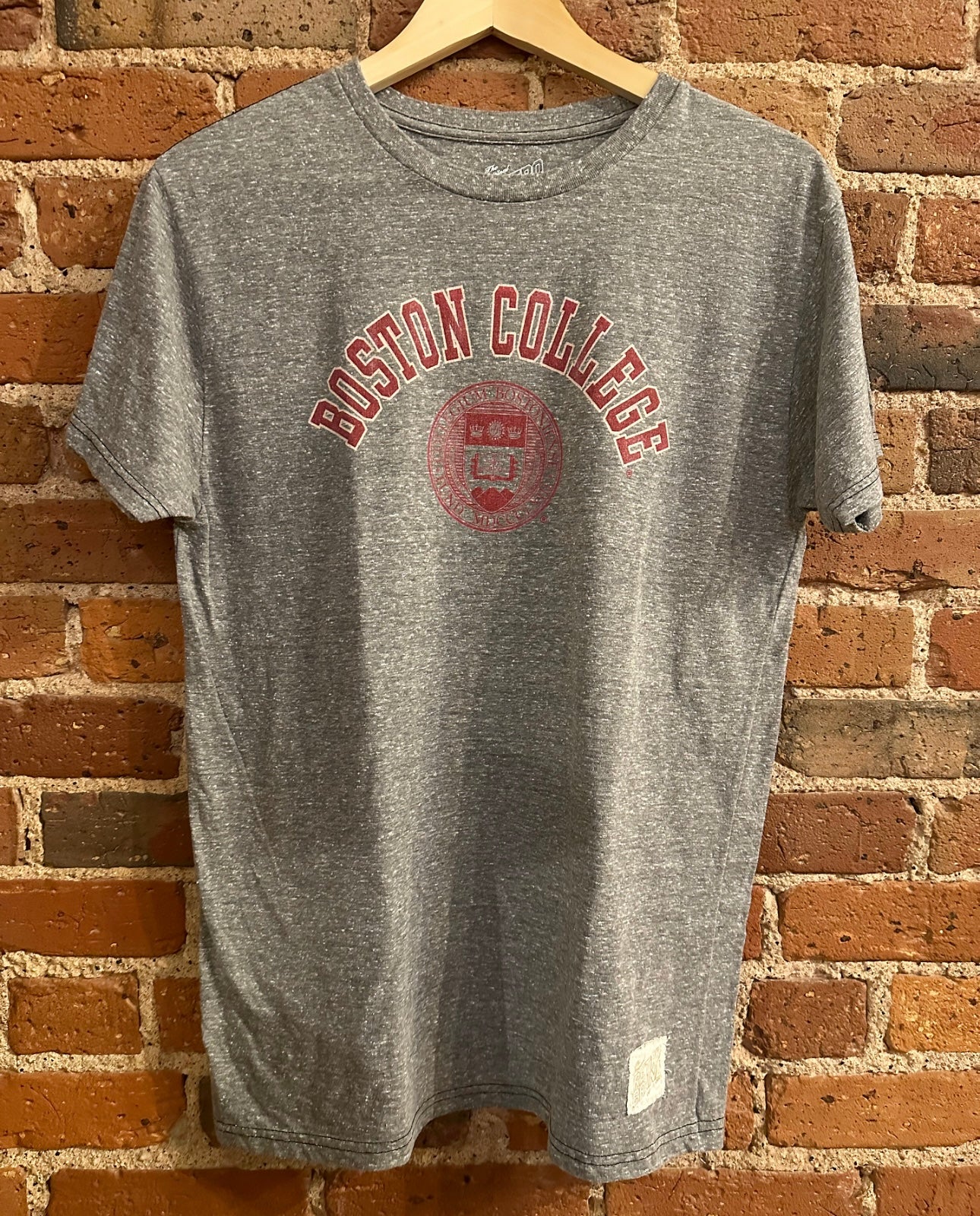 Boston College Circle Logo T-shirt - Retro Brand