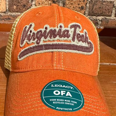 Virginia Tech Script OFA Trucker Hat - Legacy