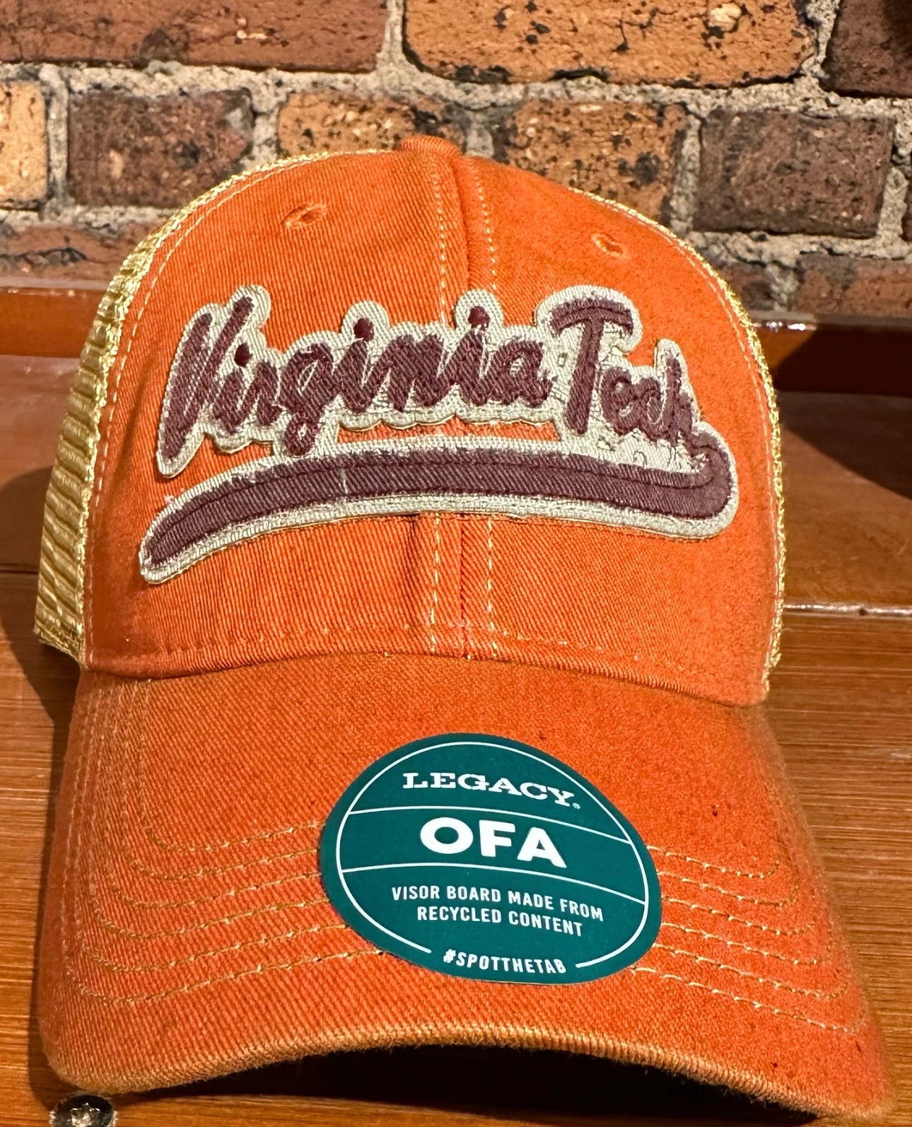 Virginia Tech Script OFA Trucker Hat - Legacy