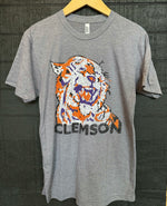 Clemson Retro Tiger Logo T Shirt