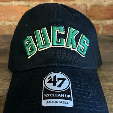 Milwaukee Bucks Script Clean Up Hat - 47’ Brand