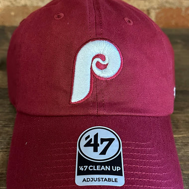 Philadelphia Phillies Clean Up Hat - 47 Brand