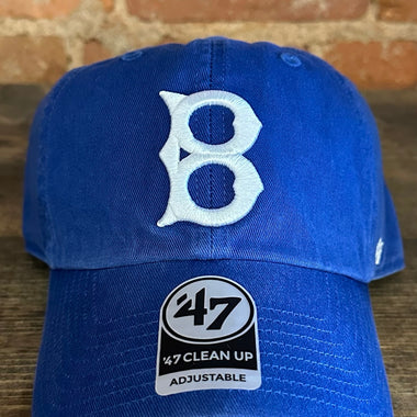 Brooklyn Dodgers 'B' Clean Up Hat - 47 Brand