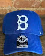 Brooklyn Dodgers 'B' Clean Up Hat - 47 Brand