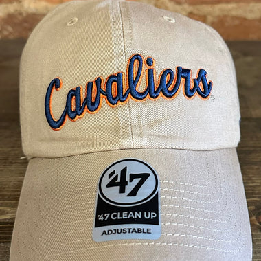 Virginia Cavaliers Script Clean Up Hat - 47 Brand