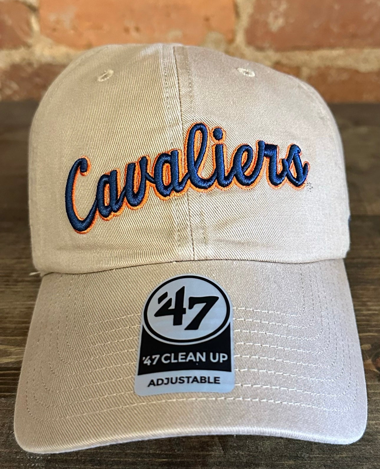 Virginia Cavaliers Script Clean Up Hat - 47 Brand