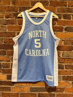 University of North Carolina 'UNC' Bacot #5 NCAA Jersey - Retro Brand