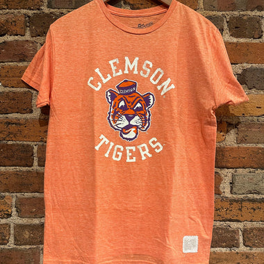 Clemson Retro Tiger Logo Tee - Retro Brand