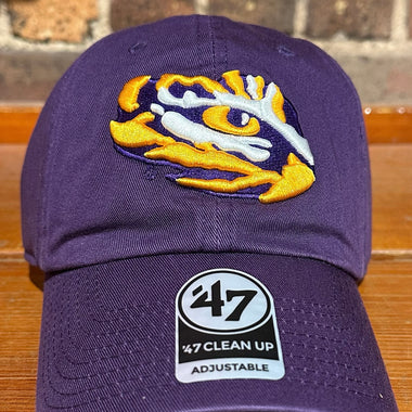 LSU Tigers Logo Clean Up Hat - 47 Brand