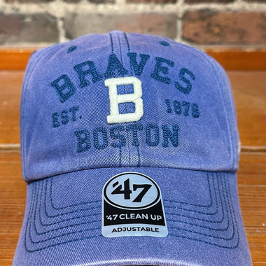 Boston Braves Dusted Clean Up Hat - 47 Brand