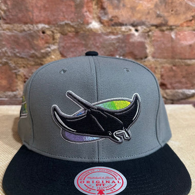 Tampa Bay Devil Rays Snapback Hat - Mitchell & Ness