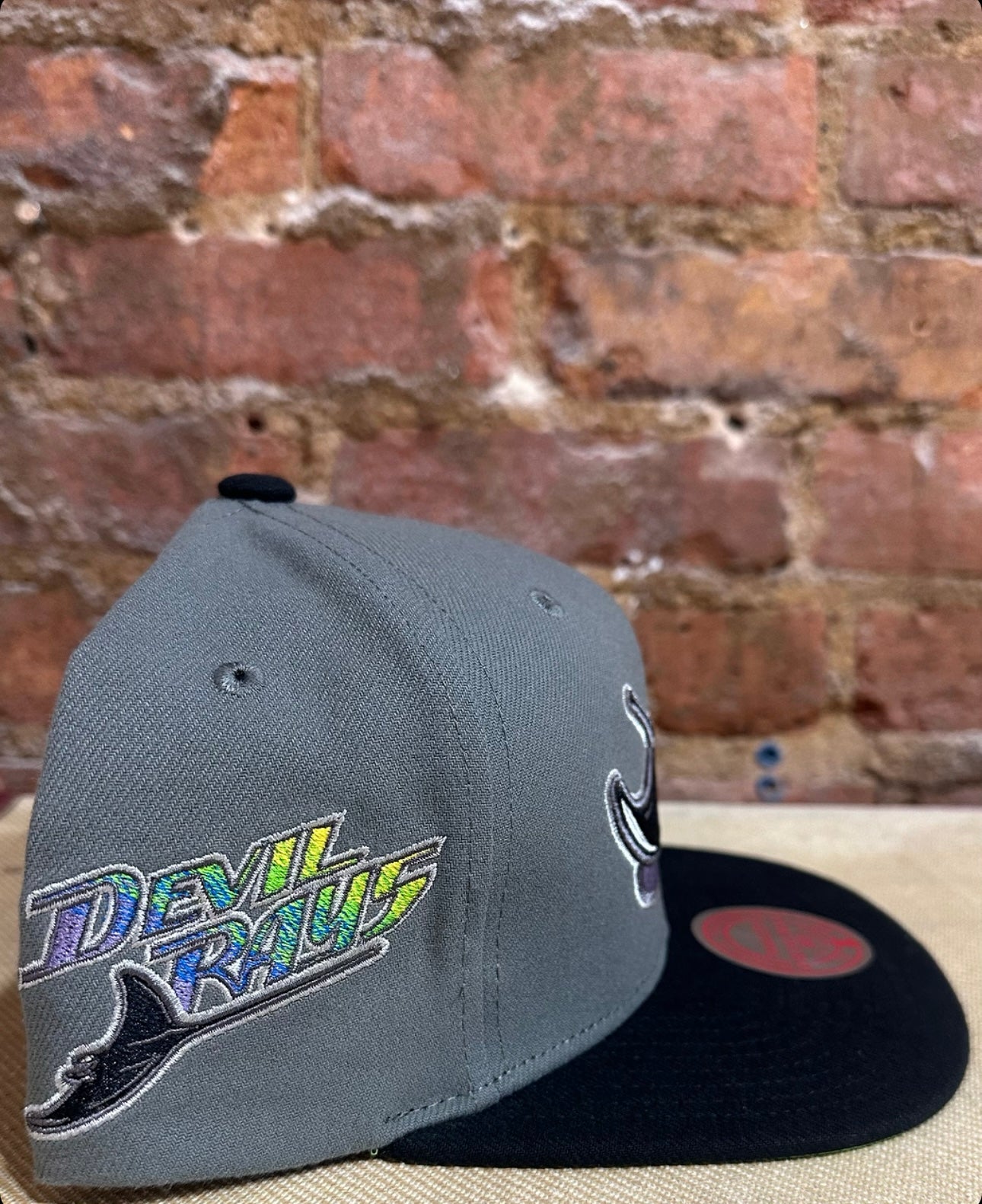 Tampa Bay Devil Rays Snapback Hat - Mitchell & Ness