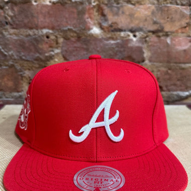 Atlanta Braves Snapback Hat - Mitchell & Ness