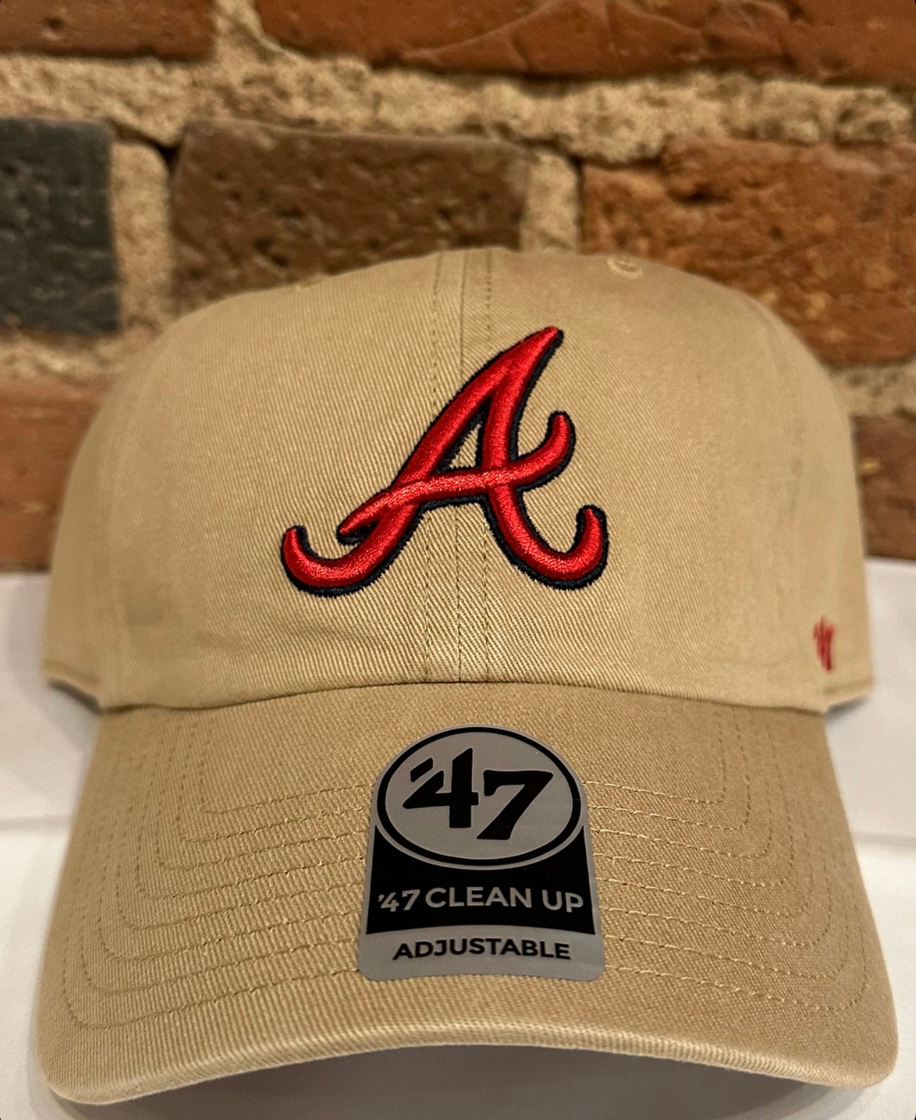 Atlanta Braves Clean Up Hat - 47 Brand