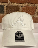 Atlanta Braves Clean Up Hat - 47 Brand