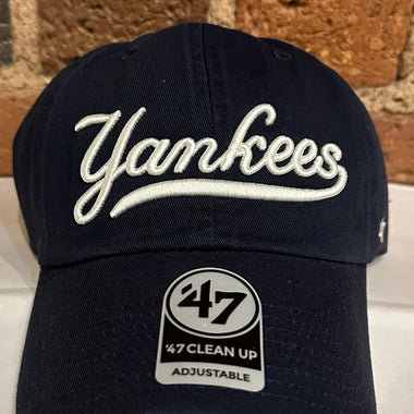 New York Yankees Script Clean Up Hat - 47 Brand