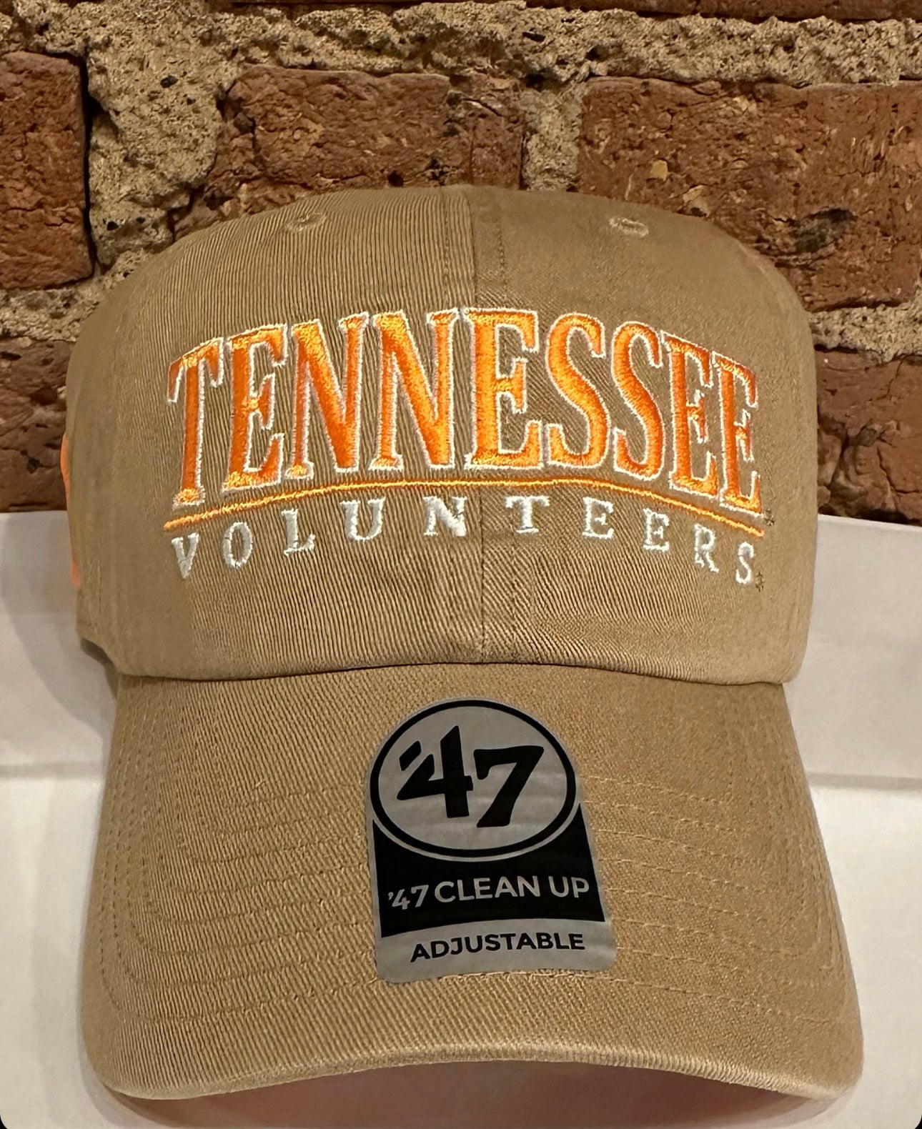 Tennessee Volunteers Khaki District Clean Up Hat - 47 Brand