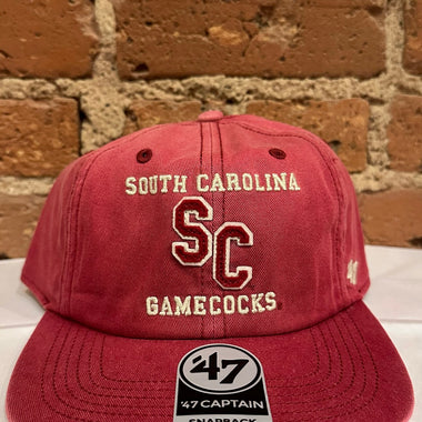 South Carolina Gamecocks Captain Snapback Hat - 47 Brand