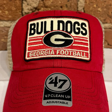 Georgia Bulldogs Vintage Patch Hat - 47 Brand