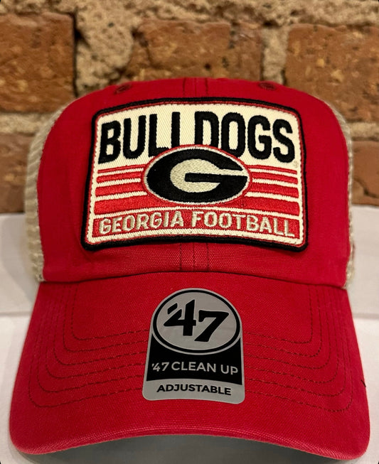 Georgia Bulldogs Vintage Patch Hat - 47 Brand