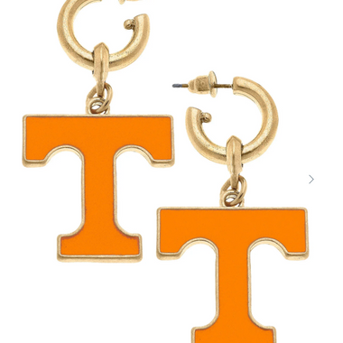 Tennessee Vols Earrings - Canvas Style