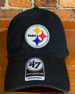 Pittsburgh Steelers Clean Up Hat - 47 Brand
