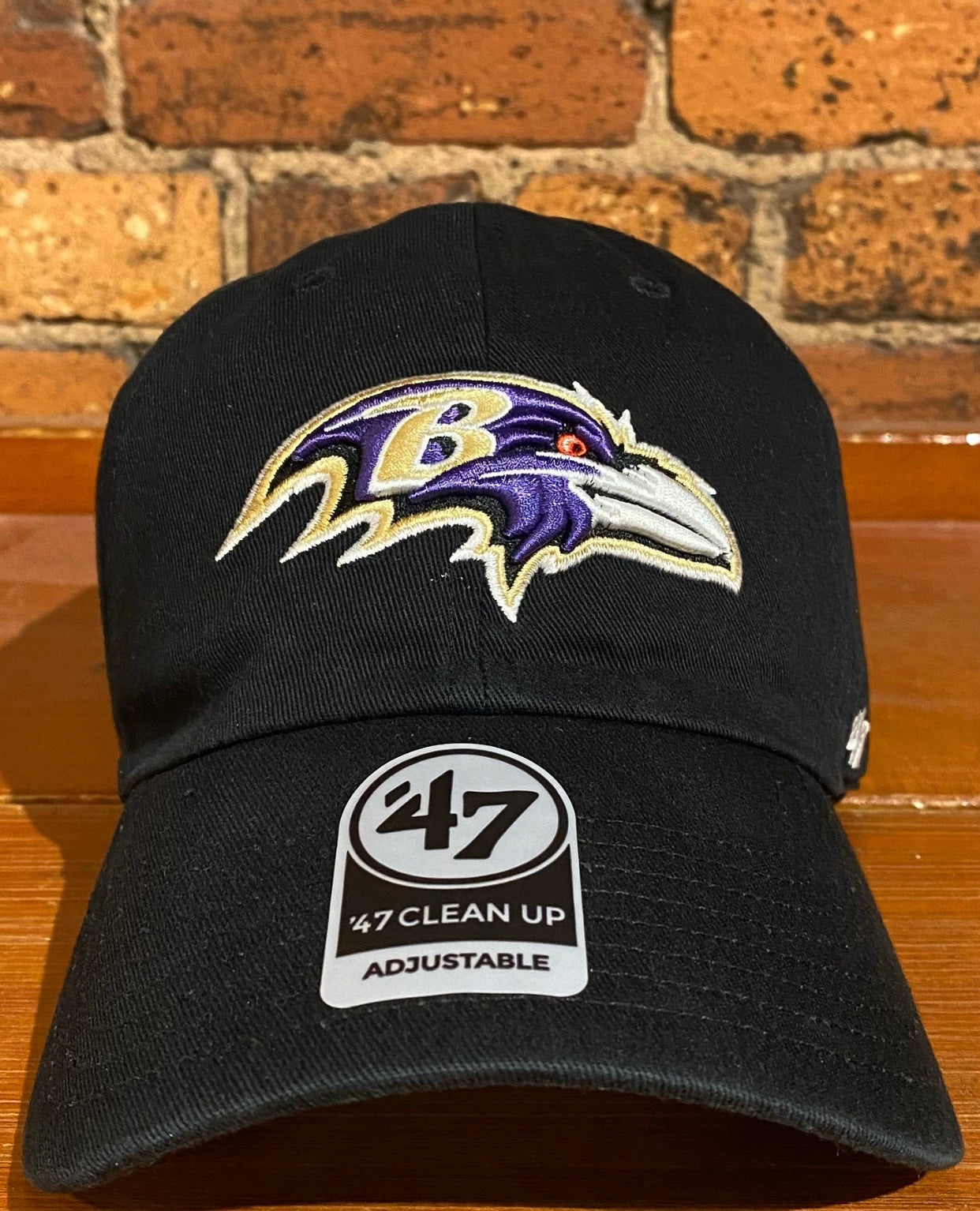 Baltimore Ravens Clean Up Hat - 47 Brand
