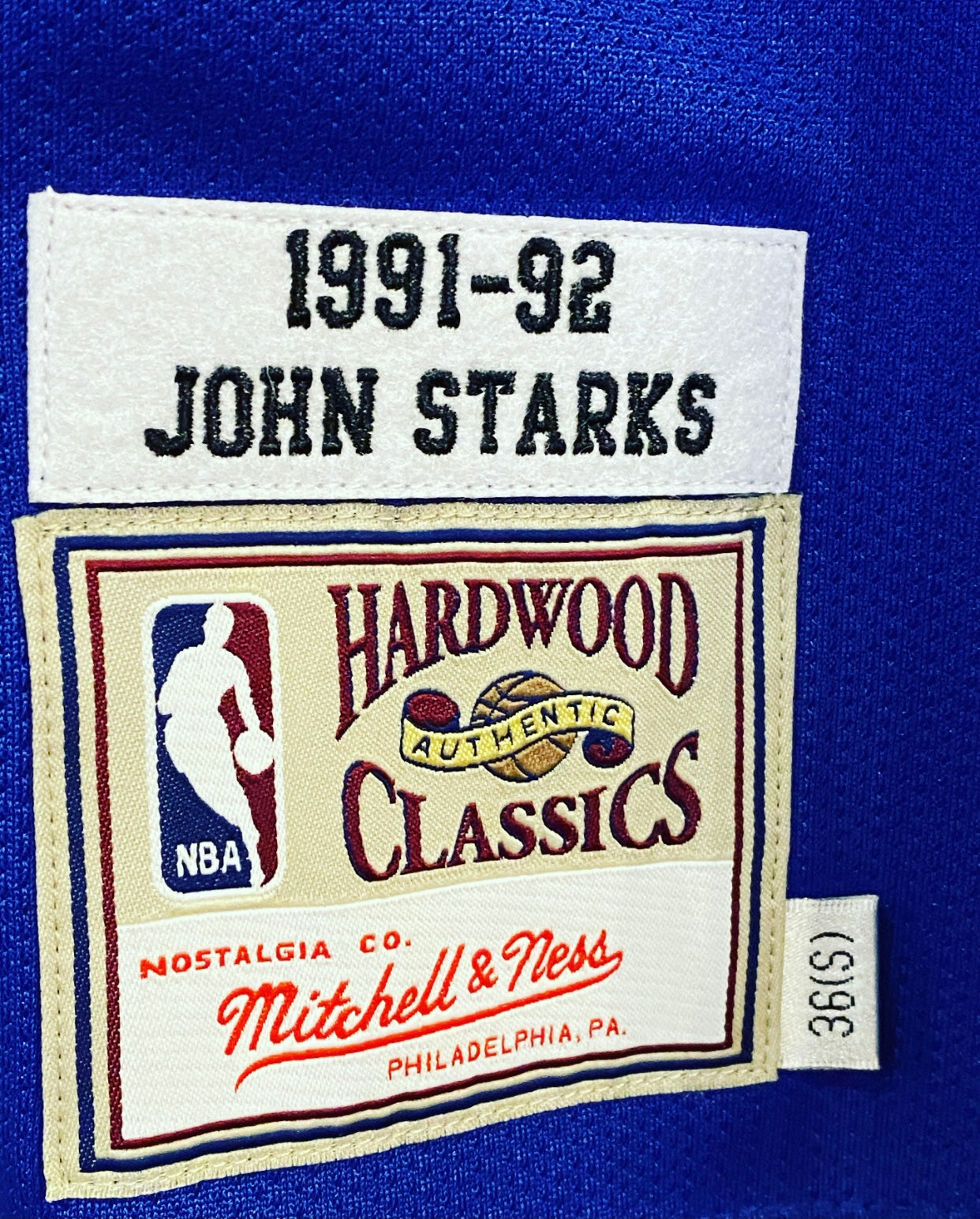 John starks authentic sales jersey