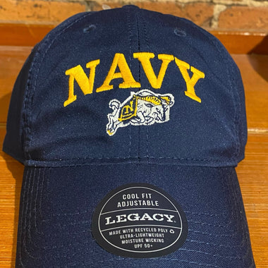 Navy Midshipman Cool Fit Hat - Legacy
