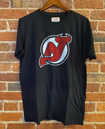New Jersey Devils Brass Tacks Tee - Red Jacket